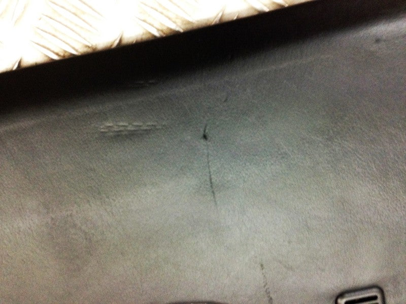 Image of LEATHER INSTRUMENT LOWER TRIM DRIVERS SIDE RIGHT HAND DRIVE