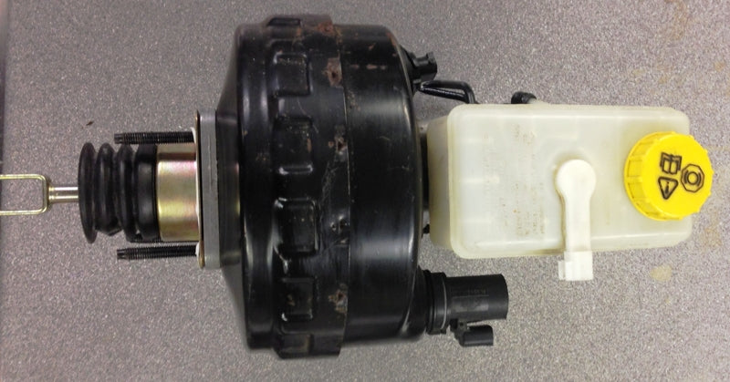 Image of BRAKE SERVO MASTER CYLINDER AND VAC BOOST ASSY