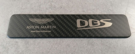 Image of FRONT CARBON SILL PLAQUE BADGE SINGLE