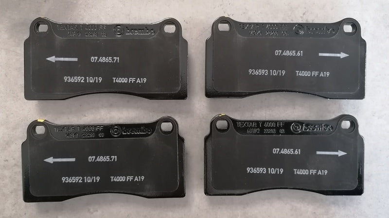 FRONT BRAKE DISC PADS VANTAGE