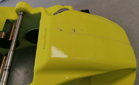 Image of FRONT LEFT HAND BRAKE CALIPER - AMR LINE CARBON