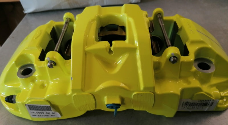 Image of FRONT LEFT HAND BRAKE CALIPER - AMR LINE CARBON