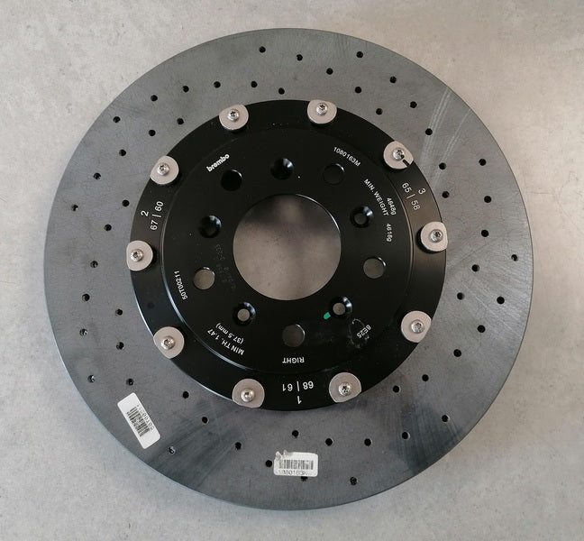Image of RIGHT HAND REAR CARBON BRAKE DISC