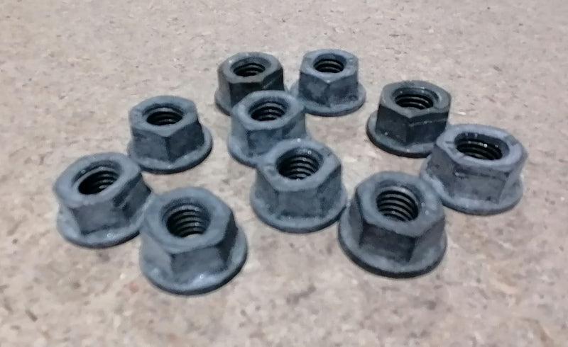 EXHAUST MANIFOLD 8MM FLANGE NUTS