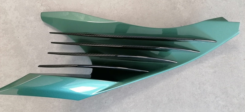 Image of FRONT FENDER LOUVRE VENT - CARBON LEFT