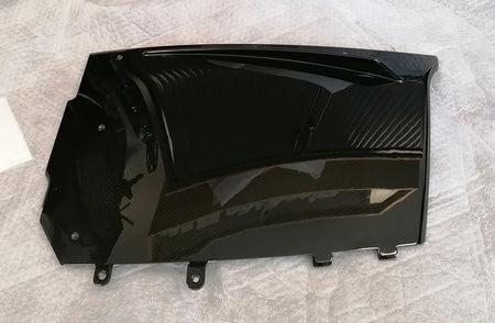 Image of REAR DIFFUSER COVER - CARBON - RIGHT HAND