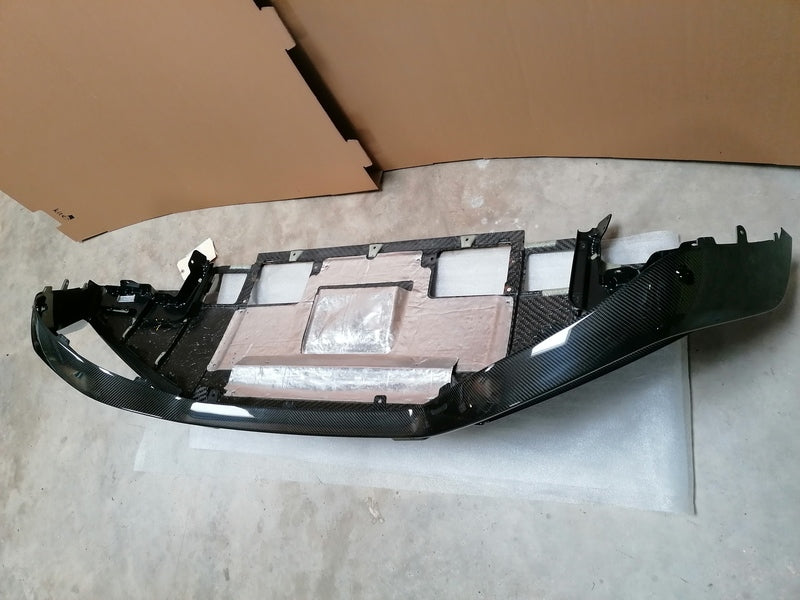 Image of REAR BUMPER DIFFUSER - CARBON
