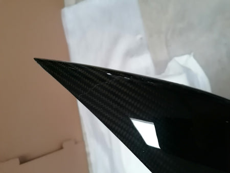 Image of CARBON FIBRE FRONT BUMPER SPLITTER