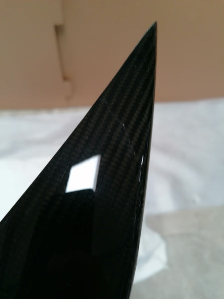 Image of CARBON FIBRE FRONT BUMPER SPLITTER