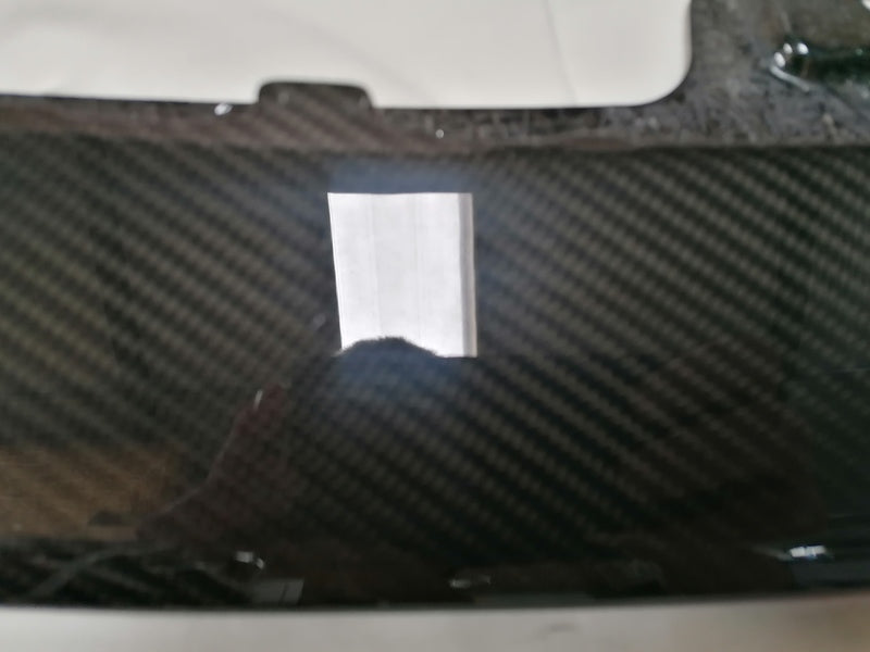 Image of CARBON FIBRE FRONT BUMPER SPLITTER