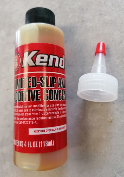 KENDALL DIFFERENTIAL LIMITED SLIP AXLE ADDITIVE