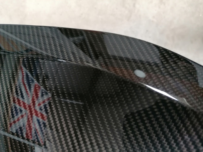 Image of CARBON ROOF CANTRAIL MOULDING - LEFT