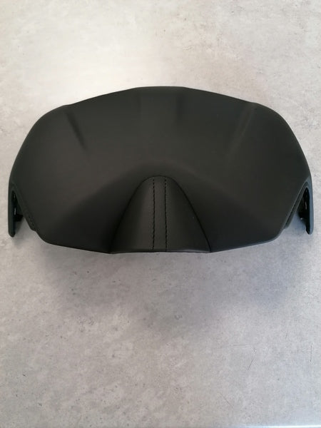 Image of INSTRUMENT CLUSTER HOOD COVER - BLACK LEATHER