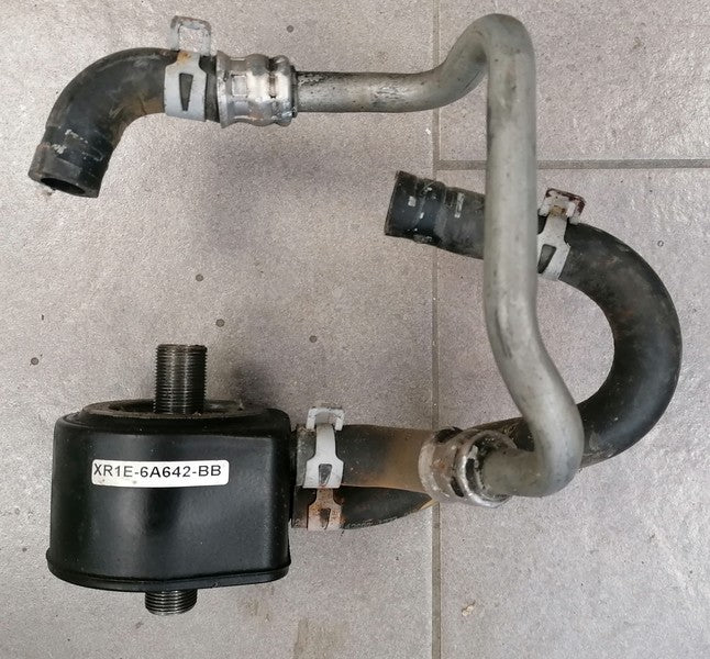 OIL COOLER AND OIL FILTER HOUSING