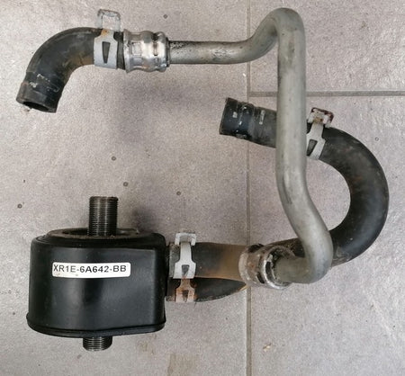 OIL COOLER AND OIL FILTER HOUSING
