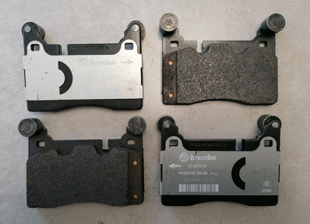 Image of REAR BRAKE PAD SET OF 4 - STEEL