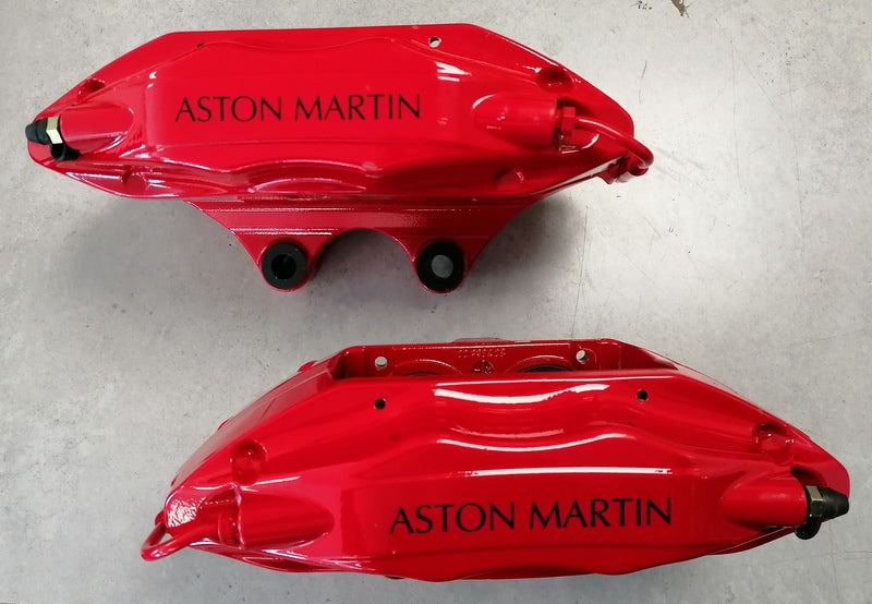 Image of FRONT BRAKE CALIPER SET - RED