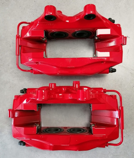 Image of FRONT BRAKE CALIPER SET - RED