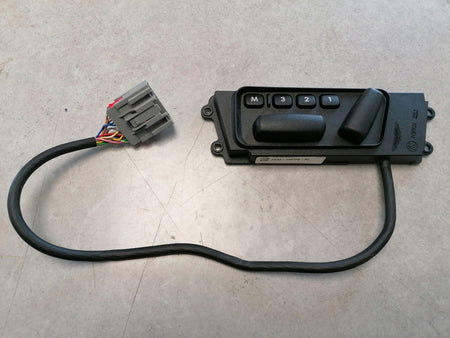 Image of LEFT HAND SEAT SWITCH PACK WITH MEMORY AND HEIGHT ADJUSTMENT