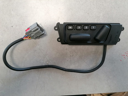 Image of LEFT HAND SEAT SWITCH PACK WITH MEMORY AND HEIGHT ADJUSTMENT