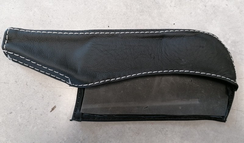 Image of LEATHER HANDBRAKE LEVER COVER
