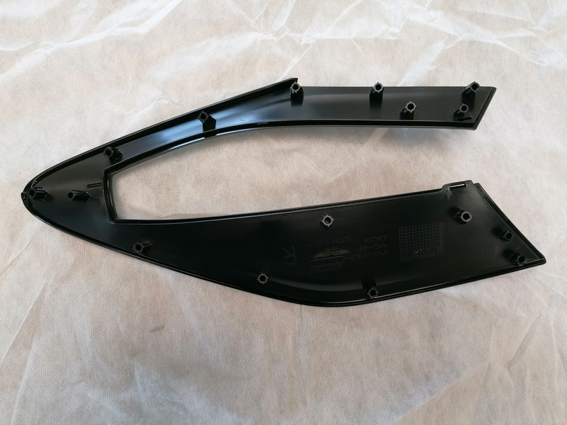 Image of RIGHT HAND DOOR VENEER FINISHED IN GLOSS BLACK