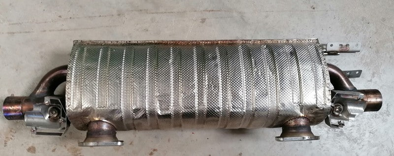 REAR EXHAUST BOX MUFFLER