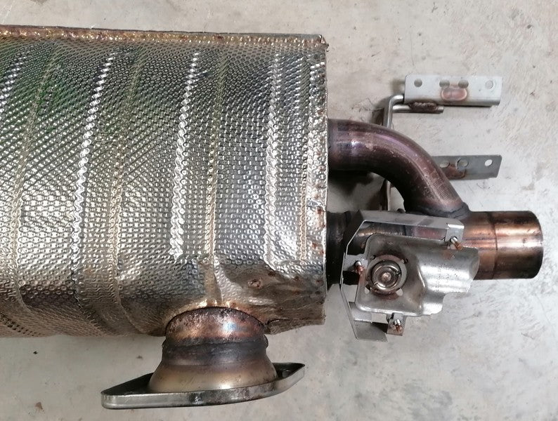 REAR EXHAUST BOX MUFFLER