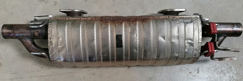 REAR EXHAUST BOX MUFFLER