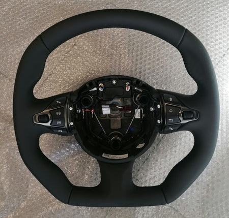 Image of SPORTS STEERING WHEEL WITH DARK CHROME SWITCHES