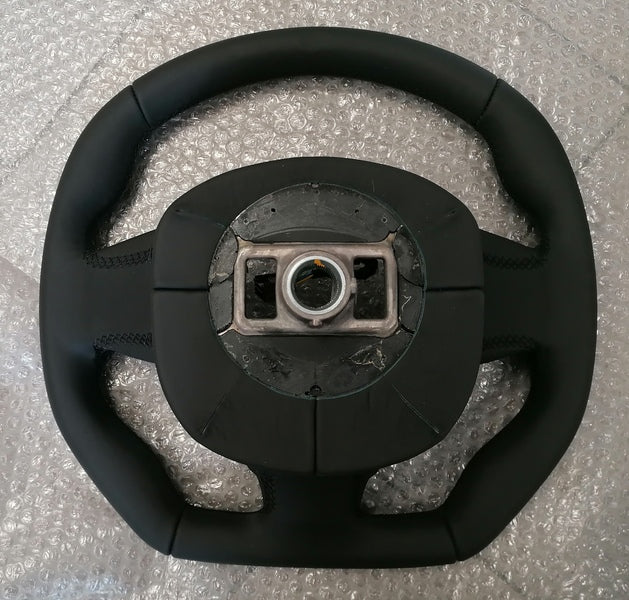 Image of SPORTS STEERING WHEEL WITH DARK CHROME SWITCHES