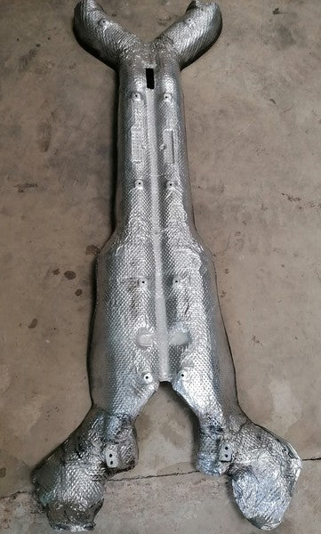 Image of EXHAUST CENTRE HEATSHIELD ASSEMBLY