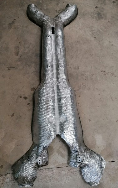 Image of EXHAUST CENTRE HEATSHIELD ASSEMBLY