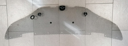 Image of RADIATOR GRILLE MESH - BLACK - CAMERA TYPE