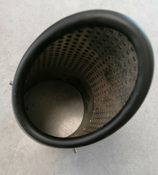 Image of BLACK TAILPIPE EXHAUST FINISHER LH INNER