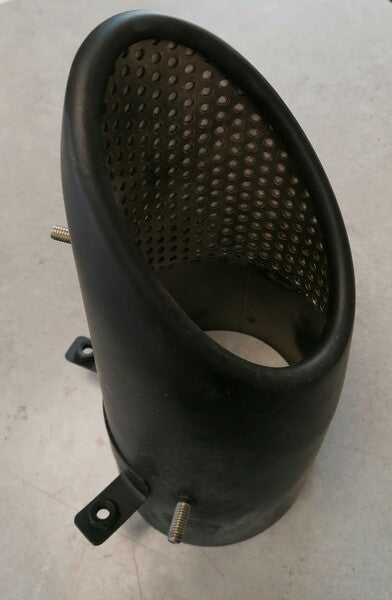 Image of BLACK TAILPIPE EXHAUST FINISHER LH INNER