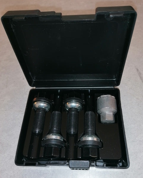 Image of LOCKING WHEEL NUT KIT - SECURITY SYSTEM - BLACK