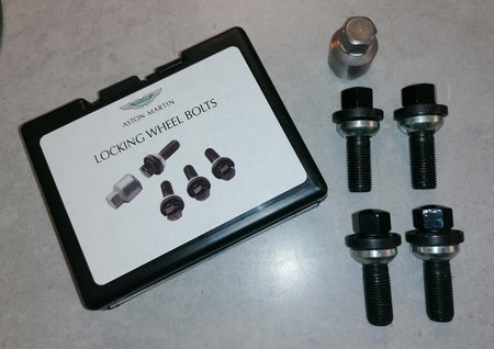 Image of LOCKING WHEEL NUT KIT - SECURITY SYSTEM - BLACK