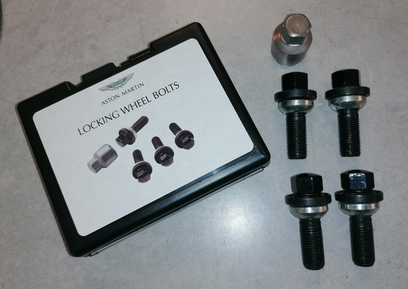 Image of LOCKING WHEEL NUT KIT - SECURITY SYSTEM - BLACK