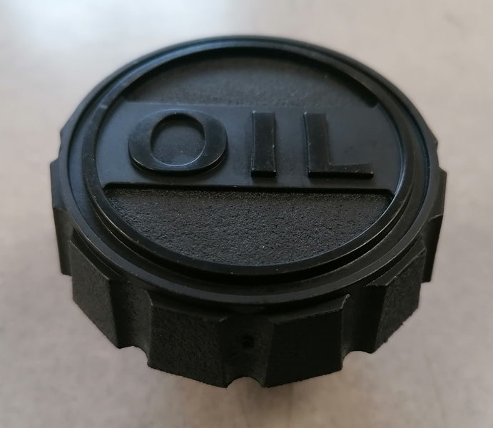 OIL FILLER CAP BLACK