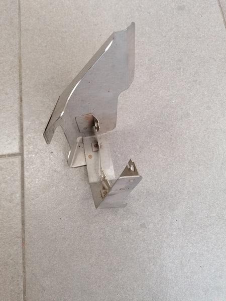 Image of LEFT EXHAUST SILENCER MUFFLER ACTUATOR HEATSHIELD