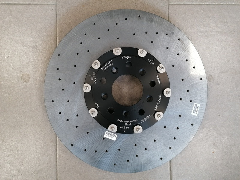Image of LEFT HAND FRONT BRAKE DISC
