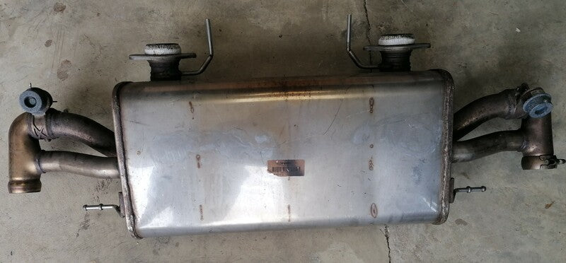 Image of REAR EXHAUST BOX SILENCER MUFFLER
