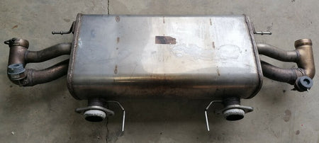 Image of REAR EXHAUST BOX SILENCER MUFFLER