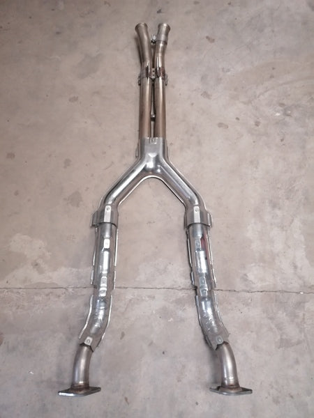 EXHAUST PIPES AND HEATSHIELDS