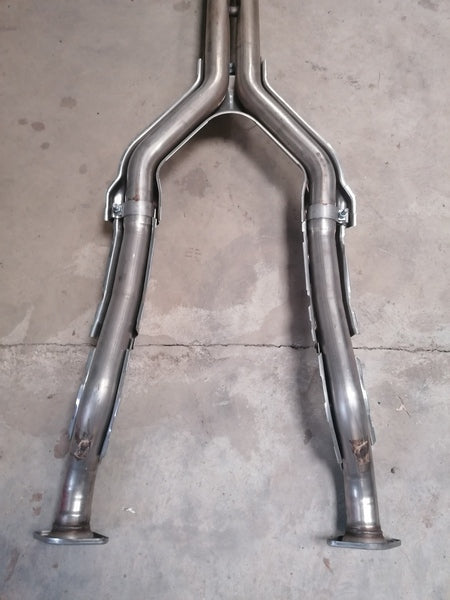 EXHAUST PIPES AND HEATSHIELDS
