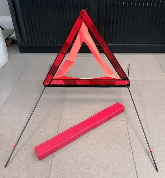 HAZARD WARNING TRIANGLE WITH STORAGE CASE