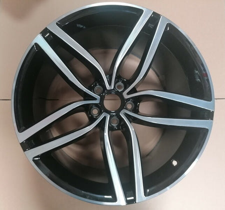 Image of 20" BLACK DIAMOND TURNED REAR ALUMINIUM ALLOY WHEEL
