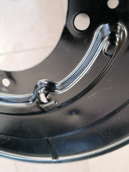 Image of RIGHT REAR DRUM PARK BRAKE BACKPLATE BACKING