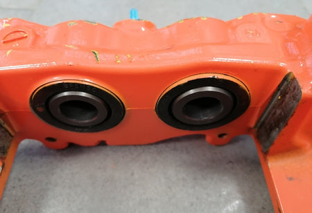 Image of REAR DISC BRAKE CALIPER- LEFT - STEEL